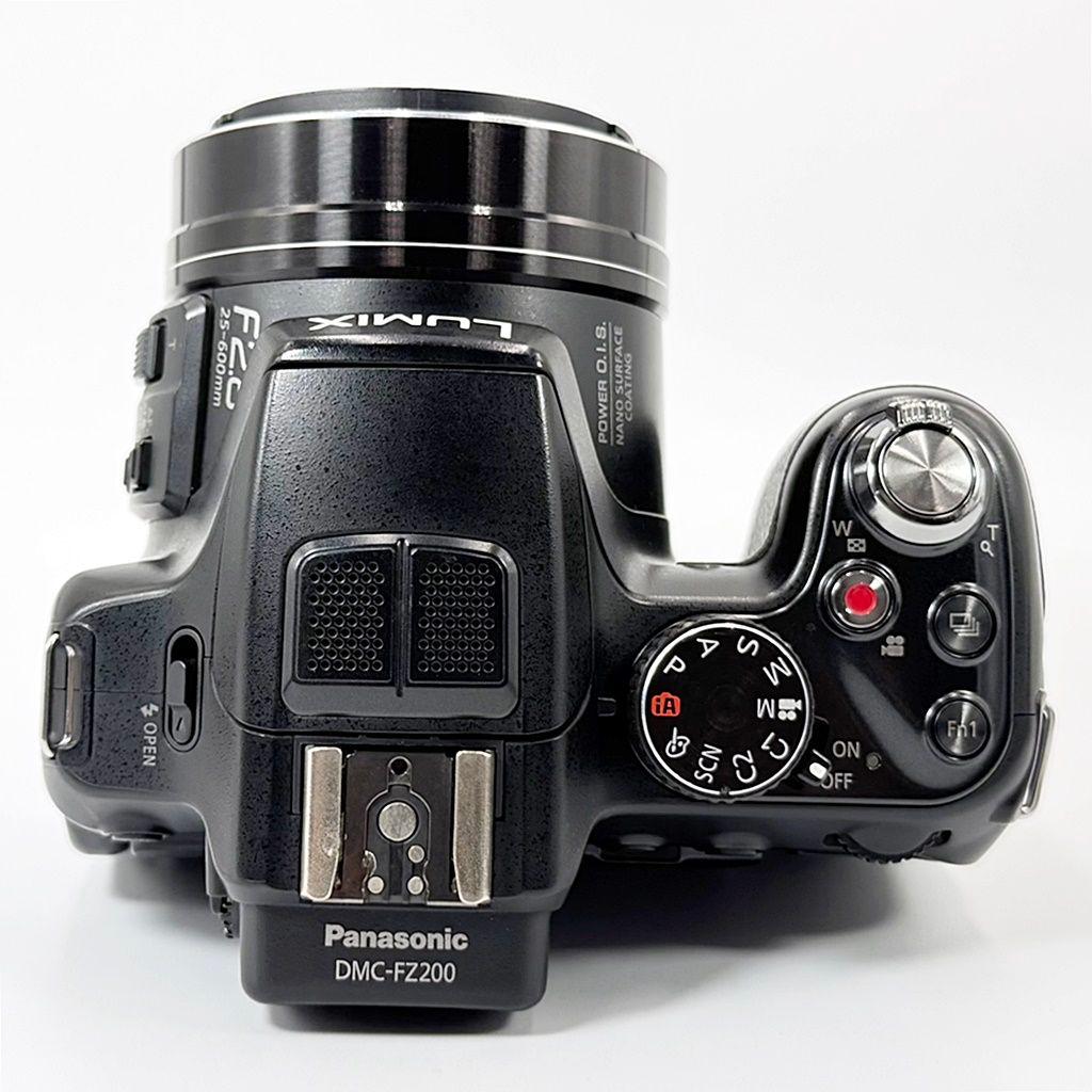 パナソニック LUMIX DMC-FZ200-K コンデジ カメラ 中古