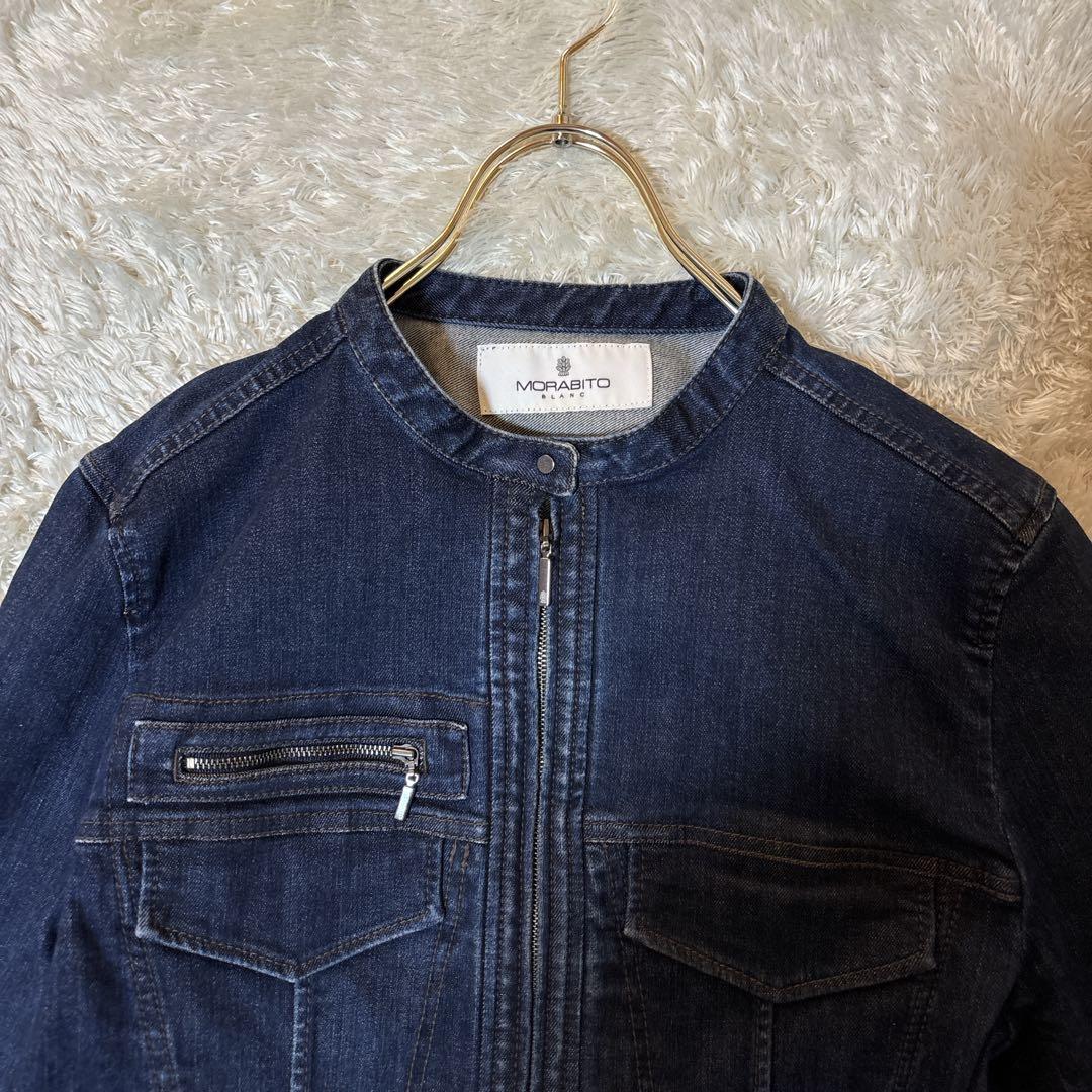 美品＊MORABITO BLANC デニムジャケット　ジージャン　サイズ40 L