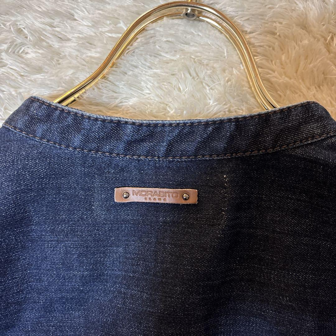 美品＊MORABITO BLANC デニムジャケット　ジージャン　サイズ40 L