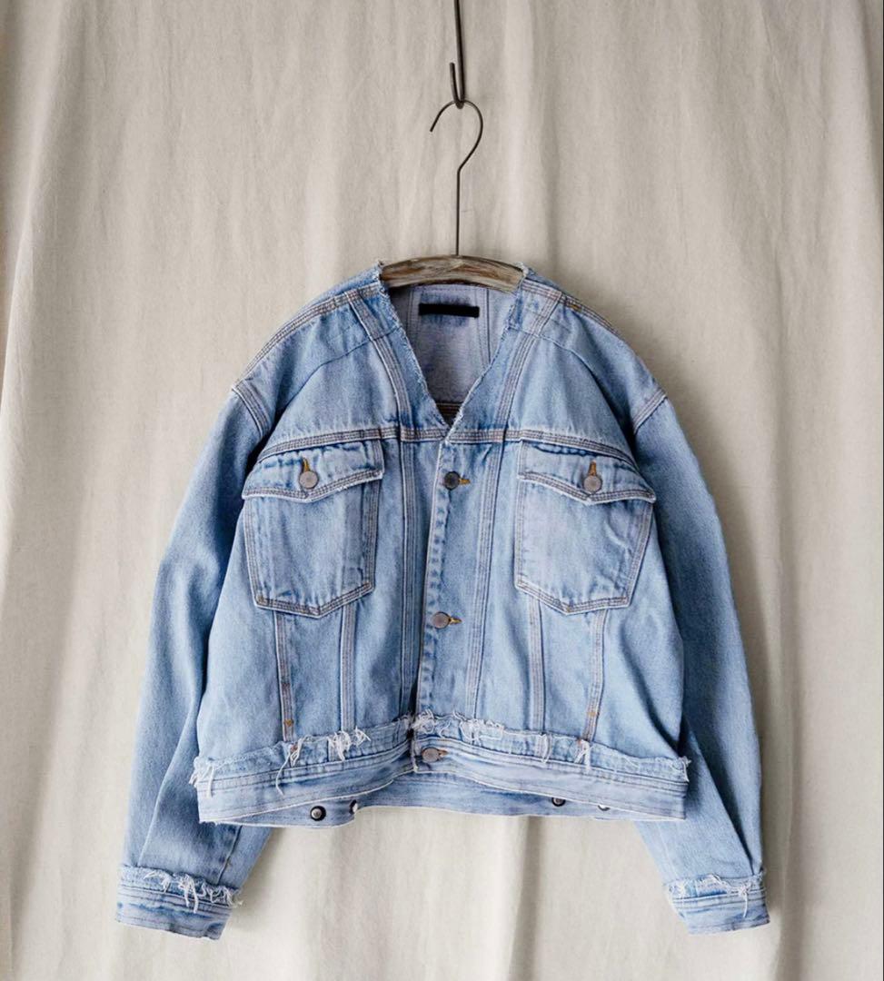 QUIITO キイト　NO COLLAR DENIM JK 新品未使用