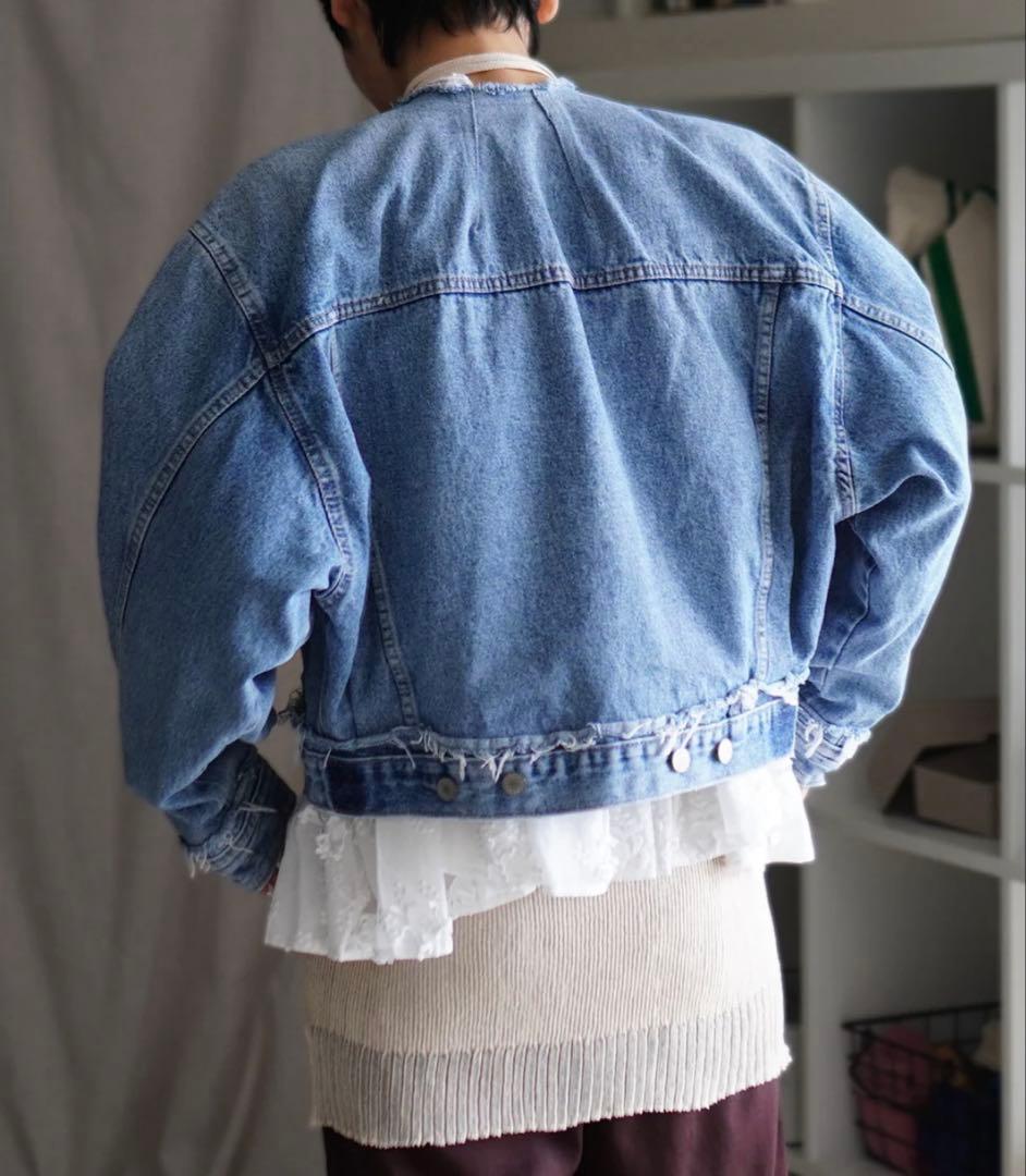 QUIITO キイト　NO COLLAR DENIM JK 新品未使用