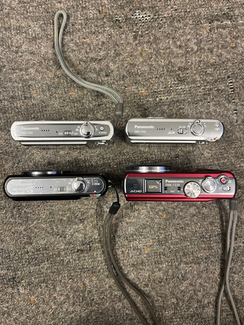 Panasonic パナソニック LUMIX デジカメ4台セット ジャンク