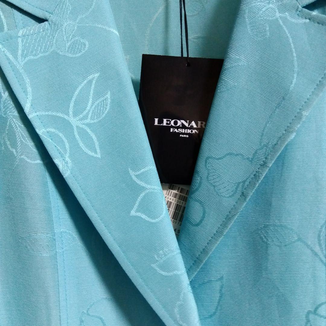 レオナールLEONARD 薄手ジャケット七分袖　春夏物タグ付き