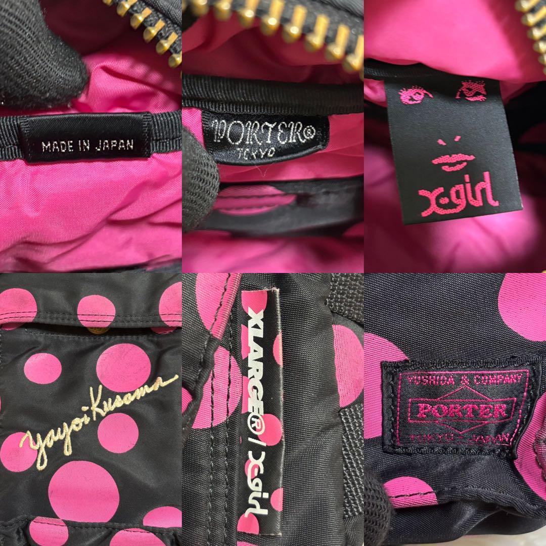 ✨️希少 PORTER X-GIRL 草間彌生 コラボ ボディバッグ ドット