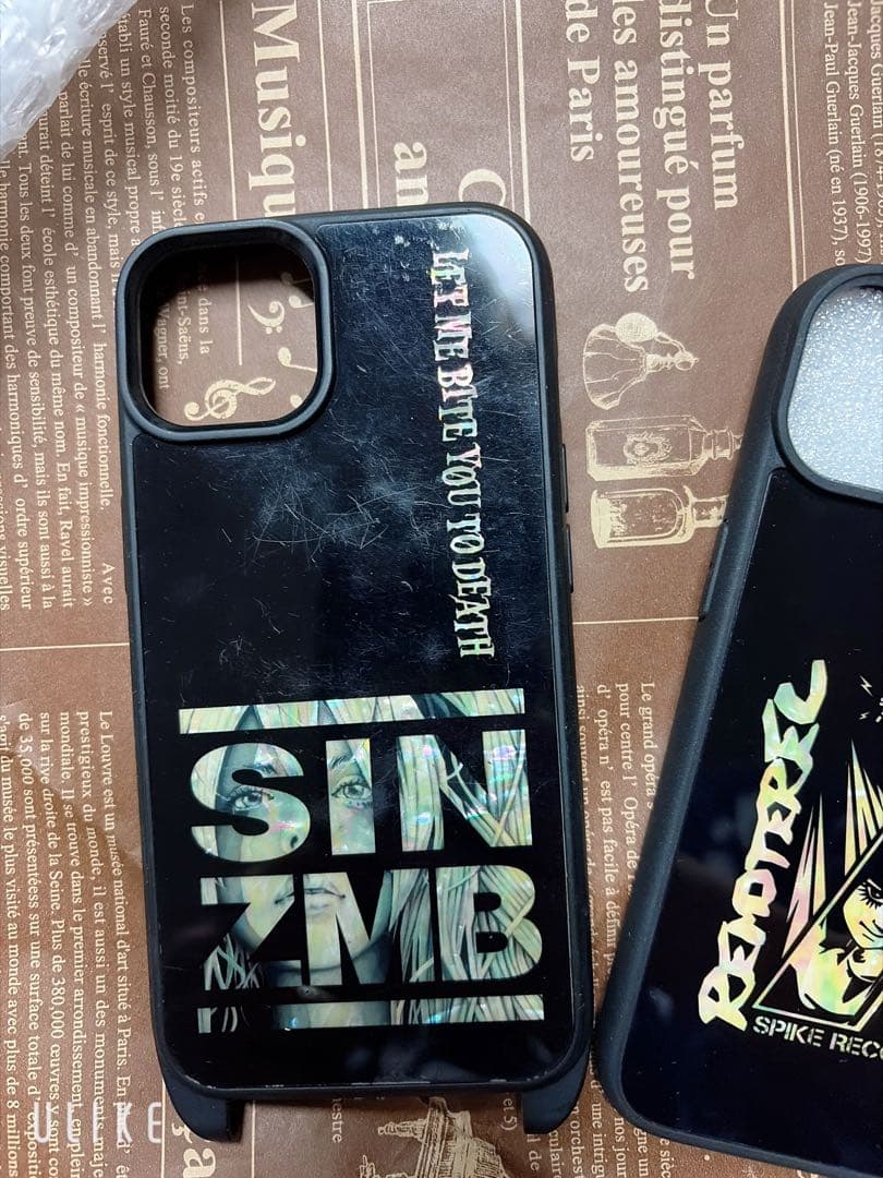 iPhone用ケース SIN ZMB REMOTE REC3個セット