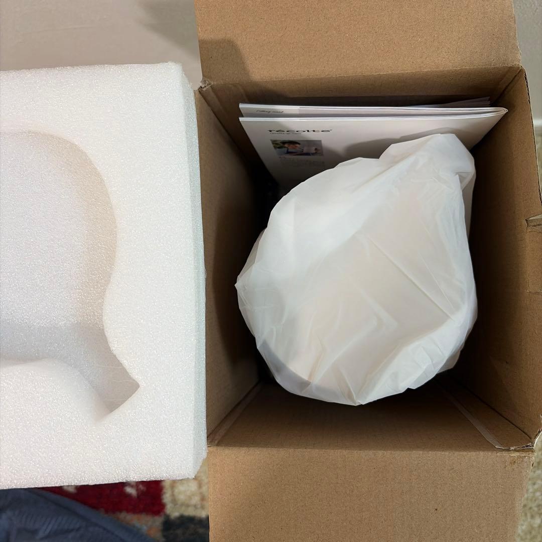 【新品未使用】レコルト 自動調理ポットRSY-2(W) クリームホワイト