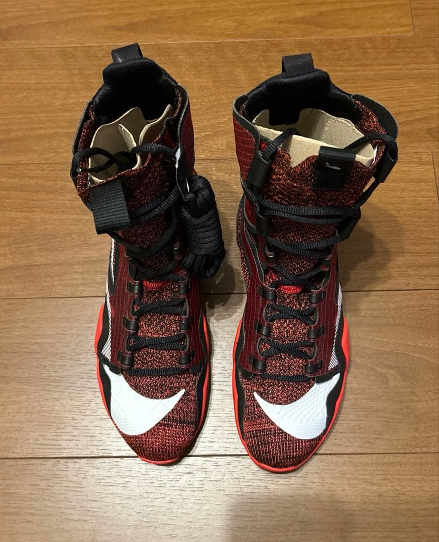 【新品未使用】NIKE HYPER KO ハイパー KO2ボクシング シューズ赤