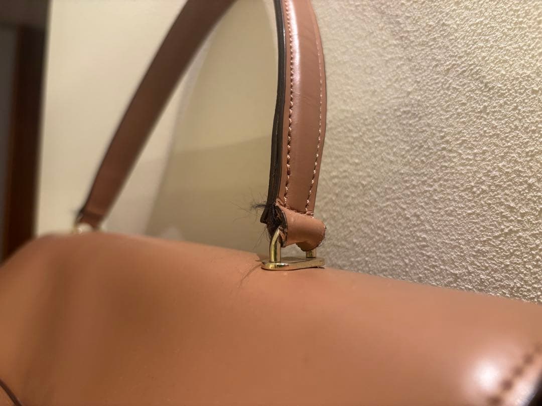 【FARO】定価5万　FLAP BRIEF MAT-LEATHER レザーバッグ