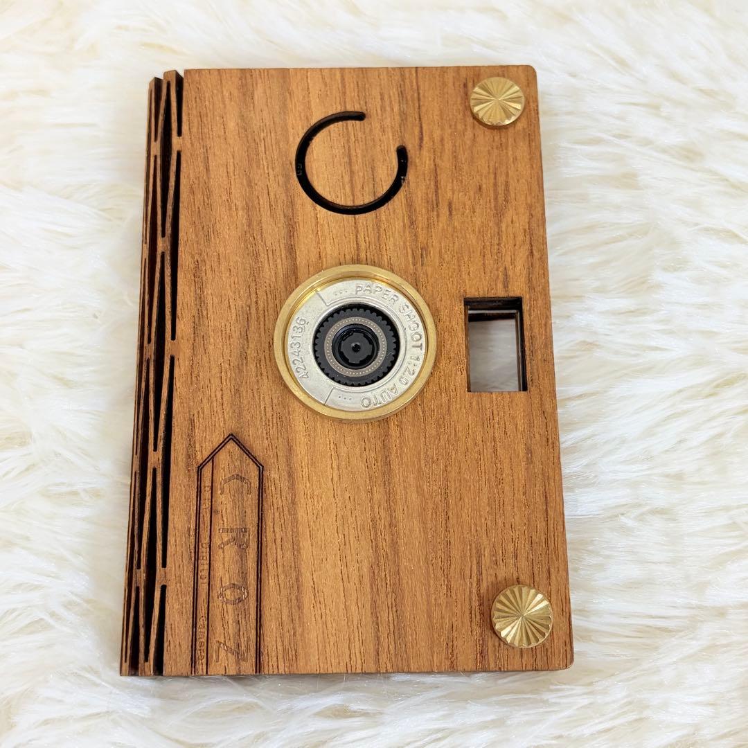 PaperShoot ローズウッド ペーパーシュート デジカメ トイカメラ