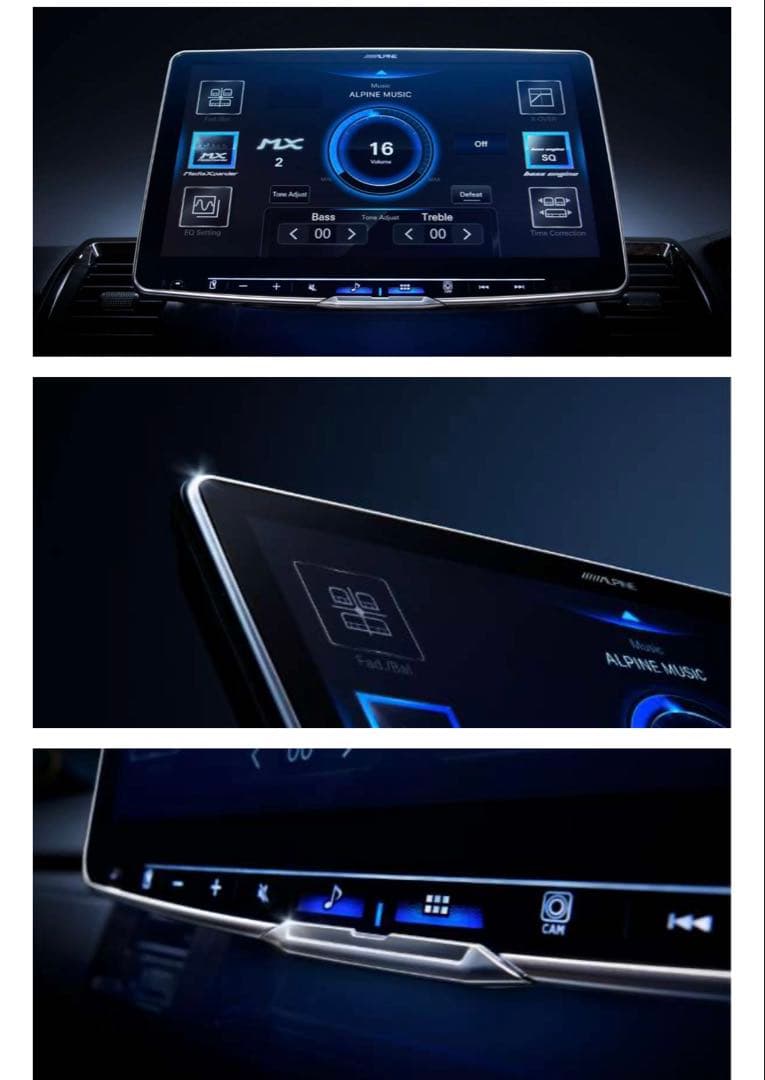 アルパイン11型ディスプレイオーディオ フローティングビッグ DA DAF11Z