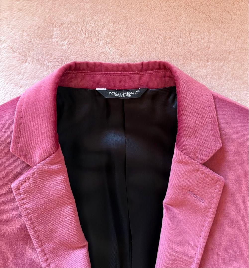 DOLCE&GABBANA ドルチェ＆ガッバーナ ベロア ジャケット46サイズ