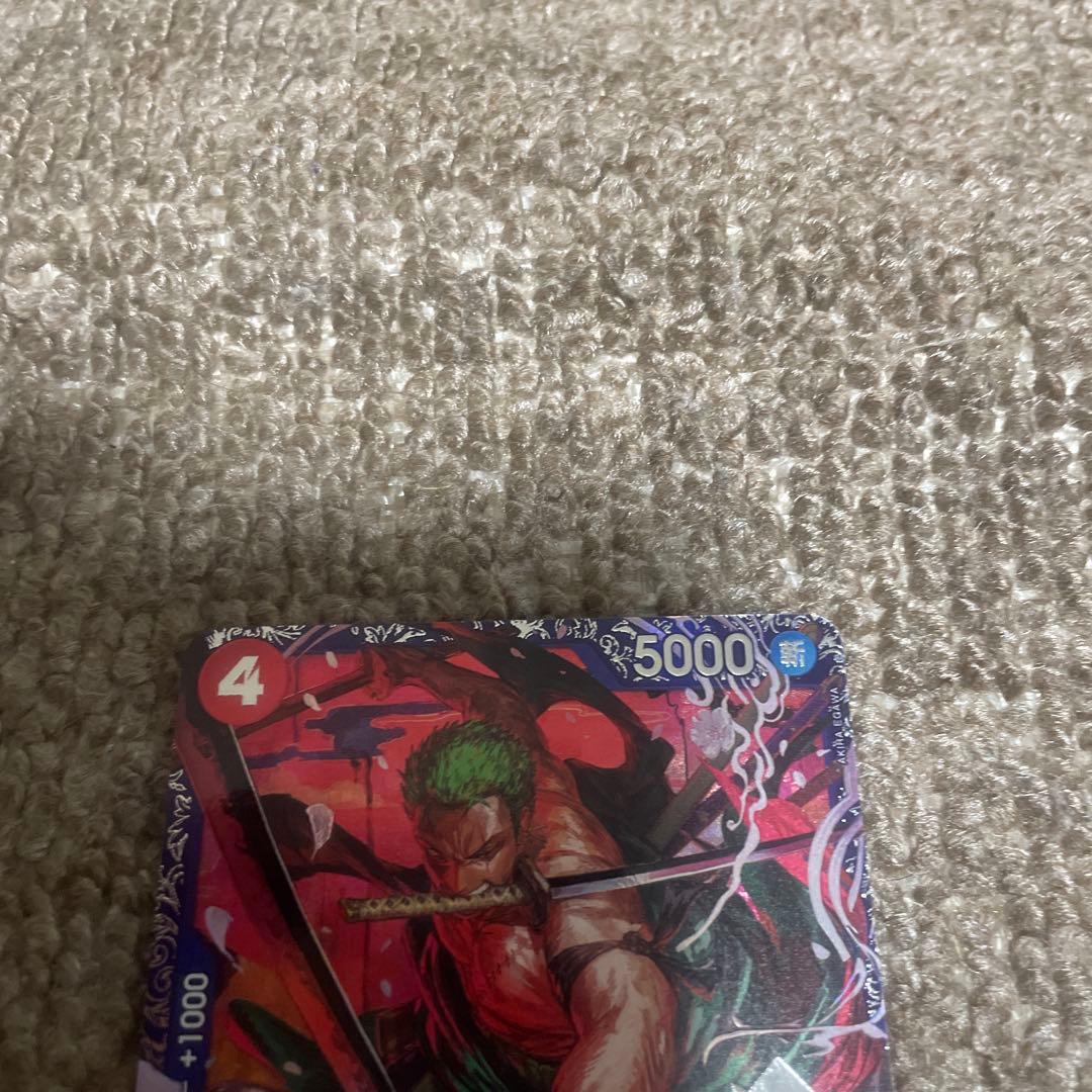 【格安】ワンピースカード ゾロ フラッグシップ プロモ ST21-015