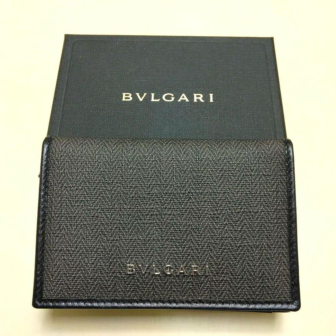 モカママ【 未使用 】BVLGARI 名刺入れ＋カード入れ