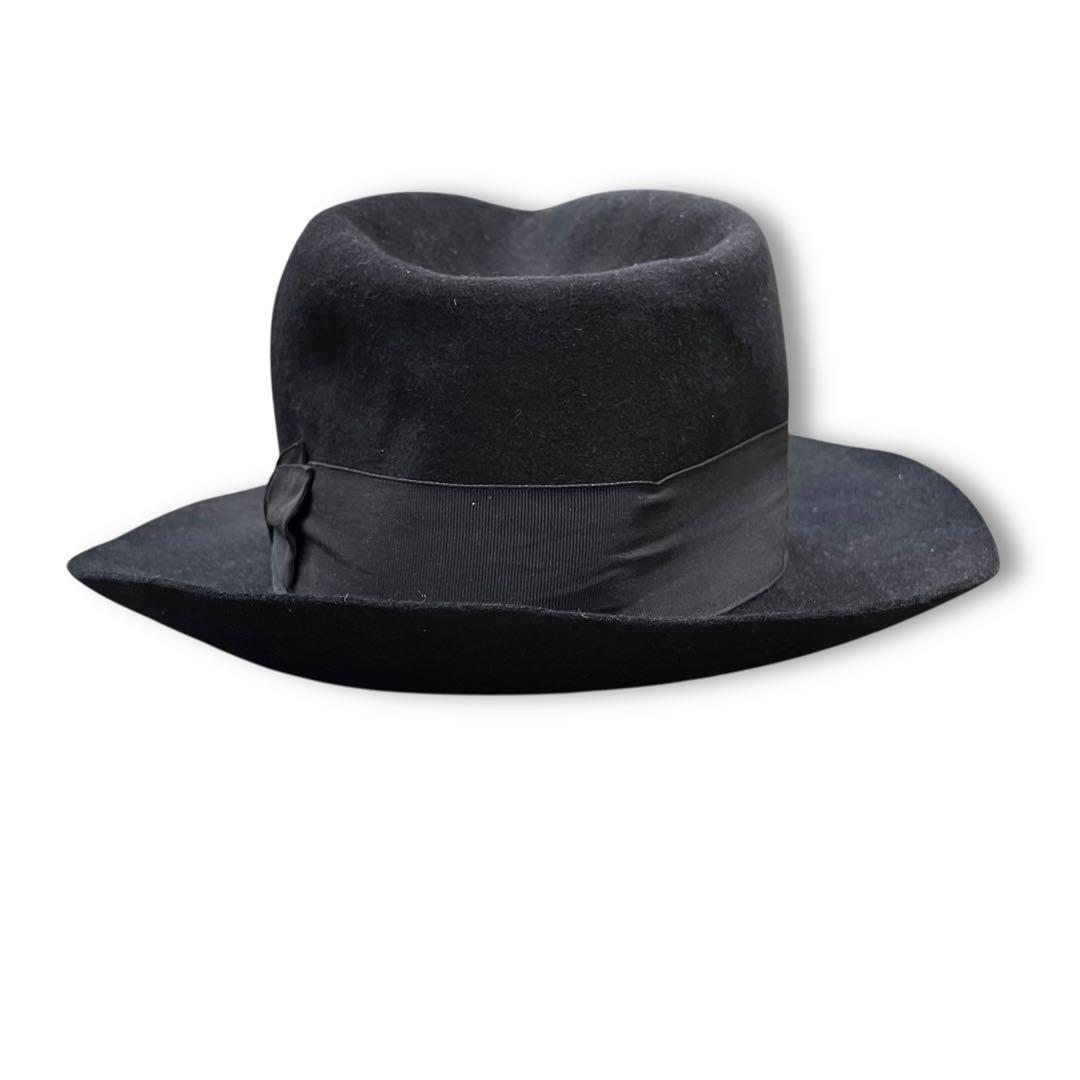 M*J様 イタリア製 ボルサリーノBorsalino ラビットファー 中折れ ハ