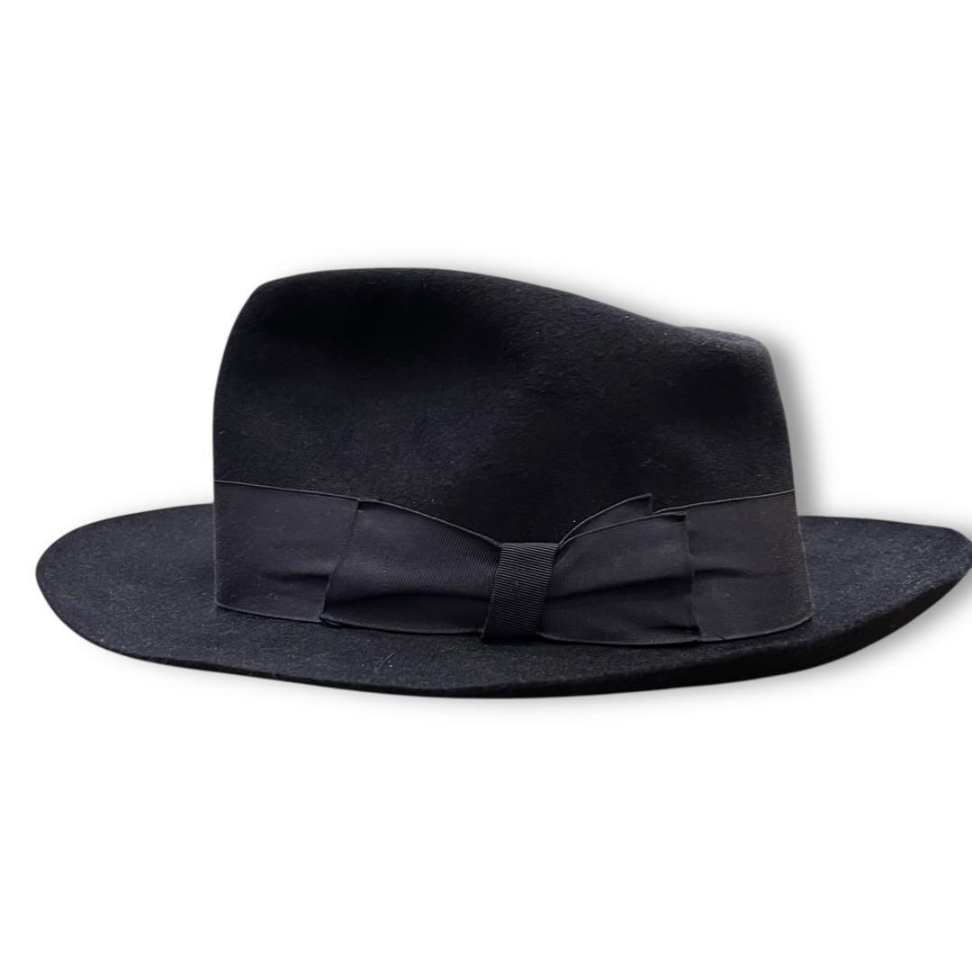 M*J様 イタリア製 ボルサリーノBorsalino ラビットファー 中折れ ハ