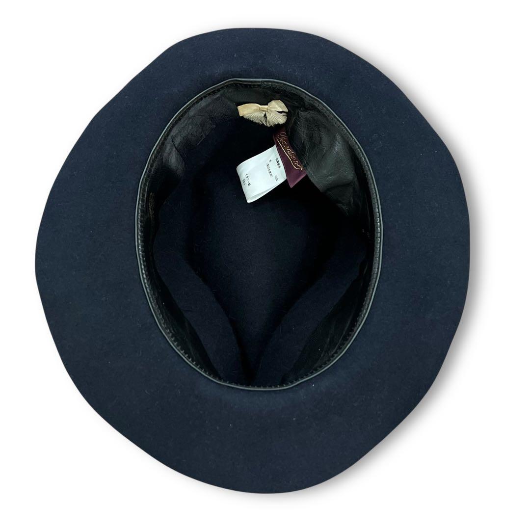 M*J様 イタリア製 ボルサリーノBorsalino ラビットファー 中折れ ハ