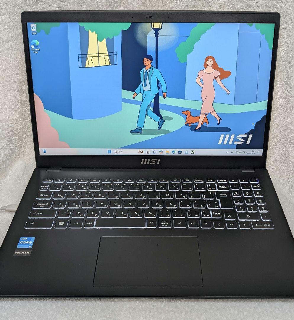 MSI Modern-15 メモリ16GB 15.6インチ Win11