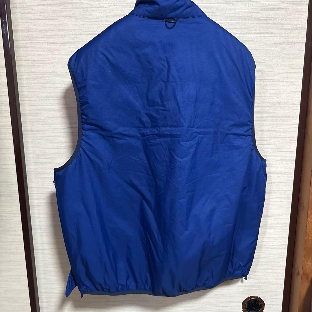 トップス DAIWA PIER39 PULLOVER PUFF VEST BLU BLK