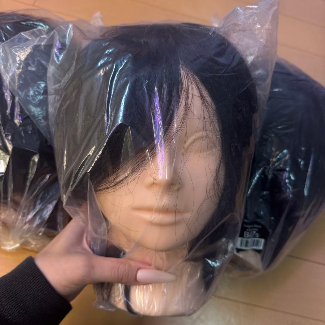 カットウィッグ 3個セット 練習用ウィッグ