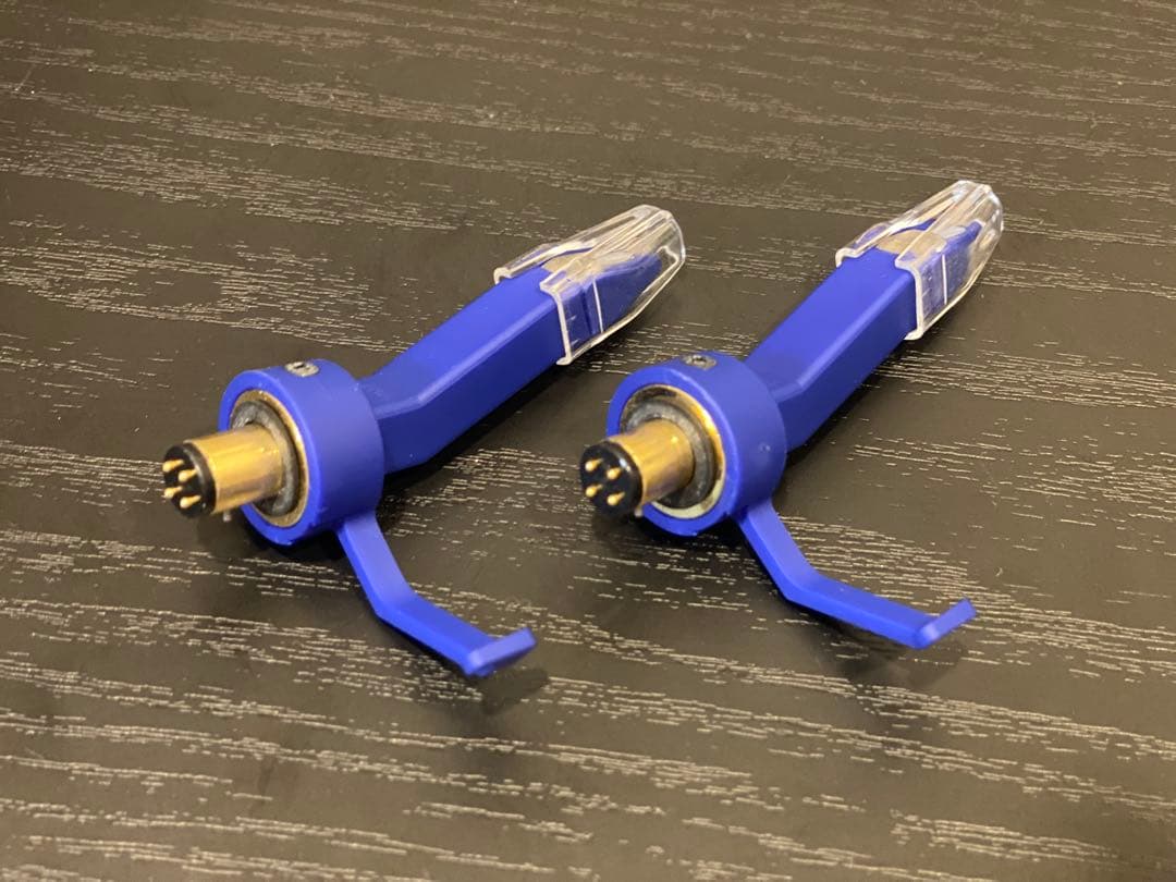 ケース付き！ ほぼ新品 樽屋 レコード針 青針 サファイア TW01M-S