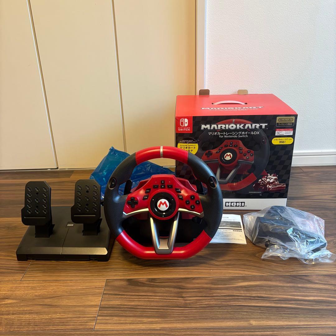 【Swith2対応】マリオカートレーシングホイールDX/HORI NSW-228