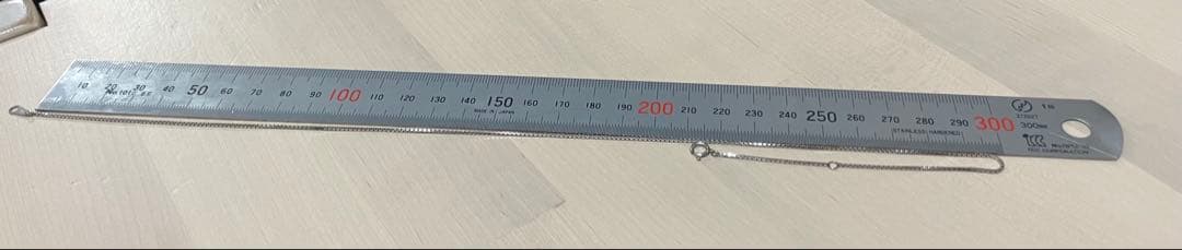 プラチナネックレス　pt850 チェーン