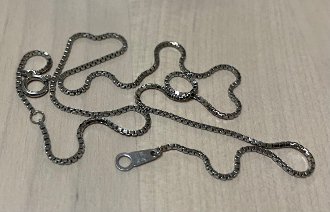 プラチナネックレス　pt850 チェーン