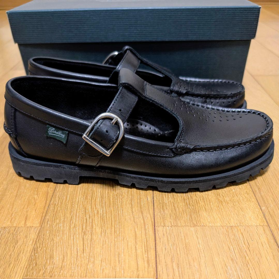 ​【極美品】Parabootパラブーツ BABORD バボール 6.5 黒 箱付