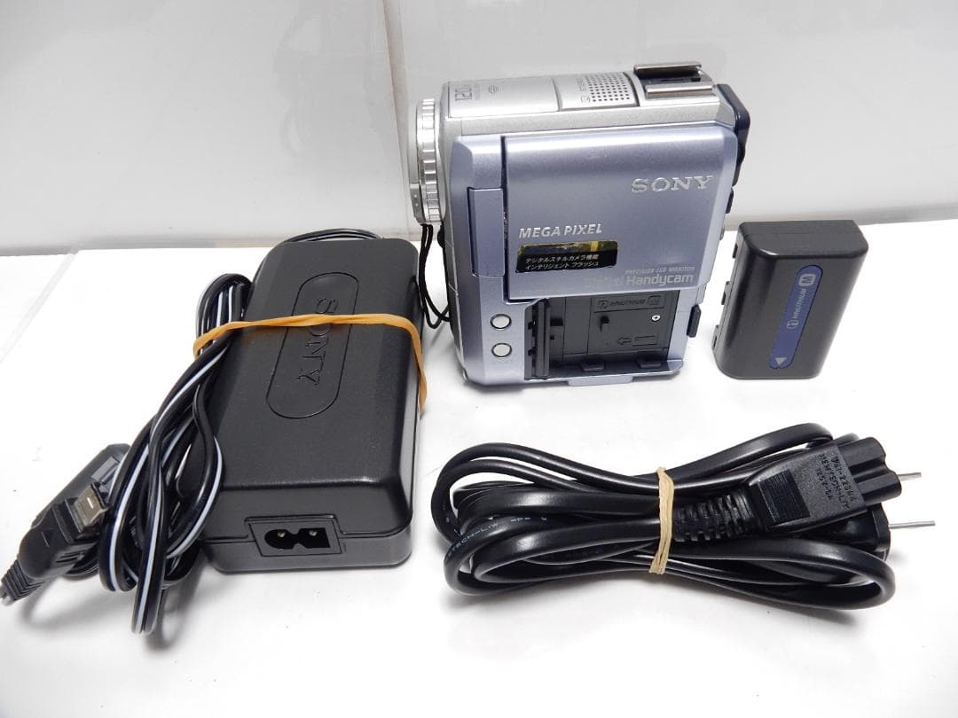 動作品　Mini DV　ソニーデジタルビデオカメラ　SONY DCR-PC105