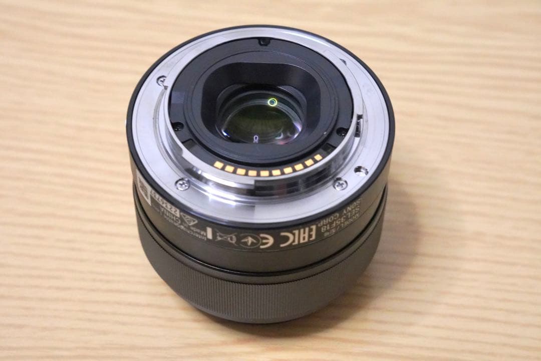 SONY Eマウント　35mm f1.8 oss