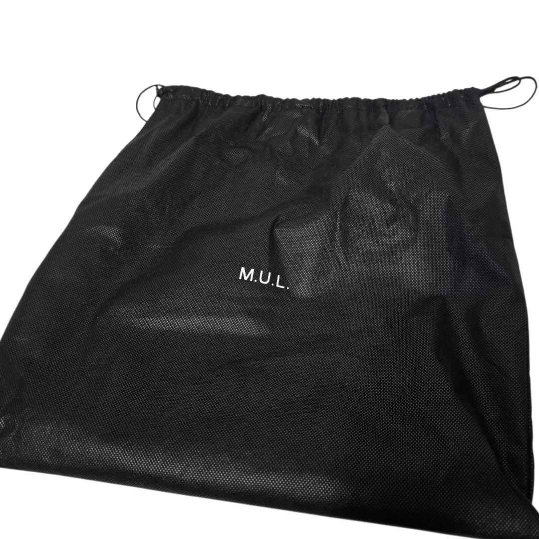 M.U.L クロコ型押し レザー ショルダーバッグ Y2K 日本製