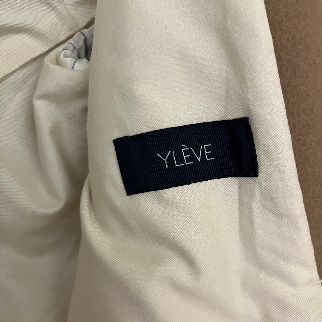 ✨定価107,800✨ YLEVE ピーコート　ダブル　オーバーサイズ　キャメル
