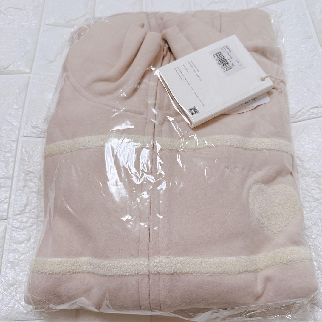 トップス Milky pile heart zip tops