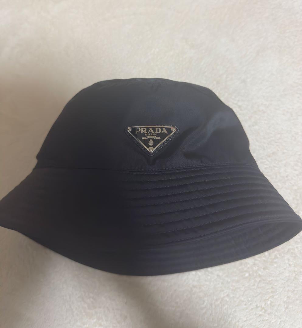 【美品】PRADA Re-Nylon プラダ バケットハット Mサイズ