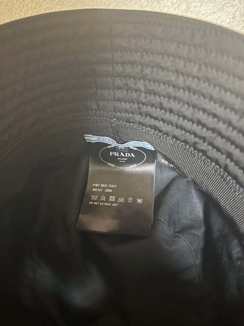 【美品】PRADA Re-Nylon プラダ バケットハット Mサイズ