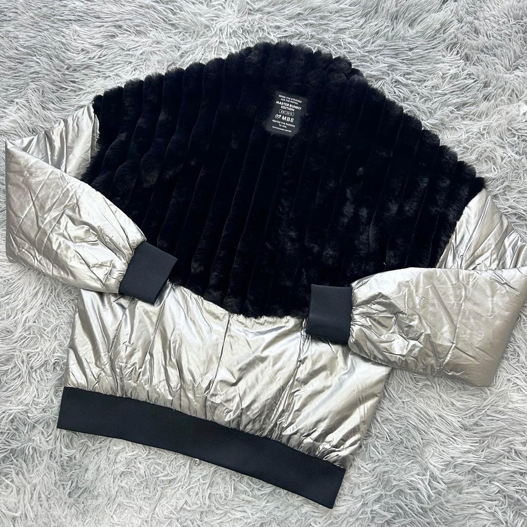 新品　マスターバニーエディション　ジャケット　ブルゾン　シルバー　サイズ1