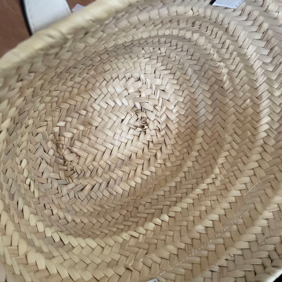 新品未使用 LOEWE ロエベ カゴバッグ スモール ホワイト