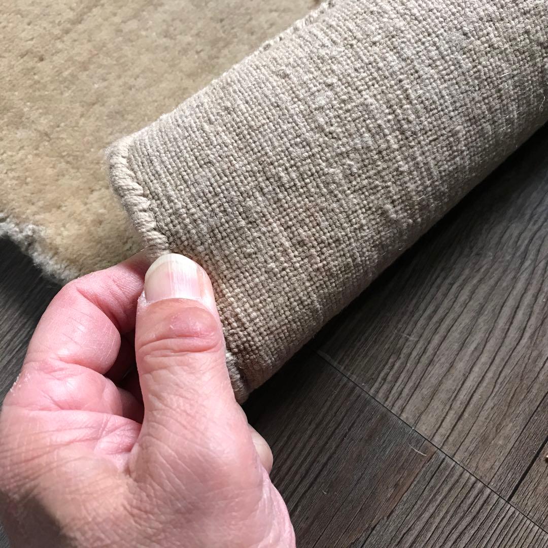 ウール ラグ ラグマット 絨毯 100x160cm 一点もの