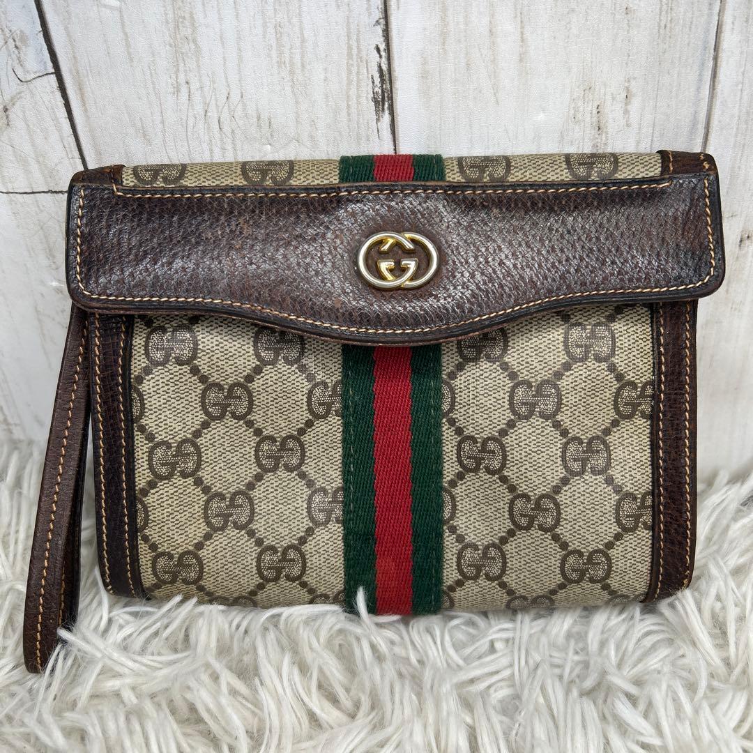 GUCCI グッチ GGスプリーム シェリー セカンドバッグ バッグ