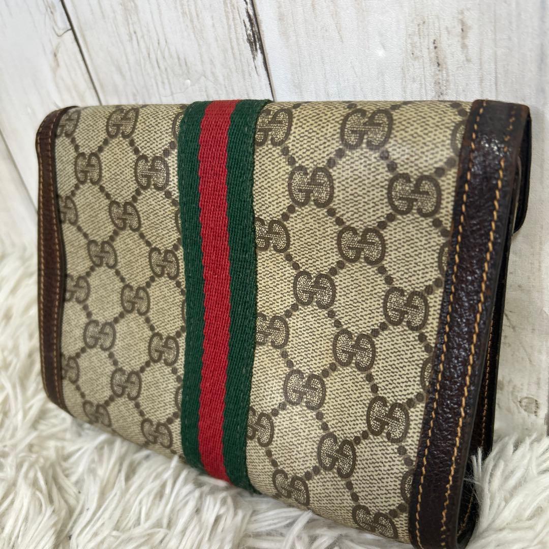 GUCCI グッチ GGスプリーム シェリー セカンドバッグ バッグ