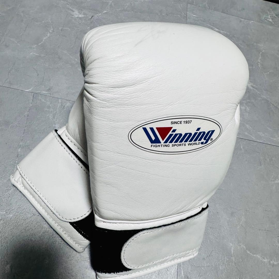 Winning グローブ 8オンス 白