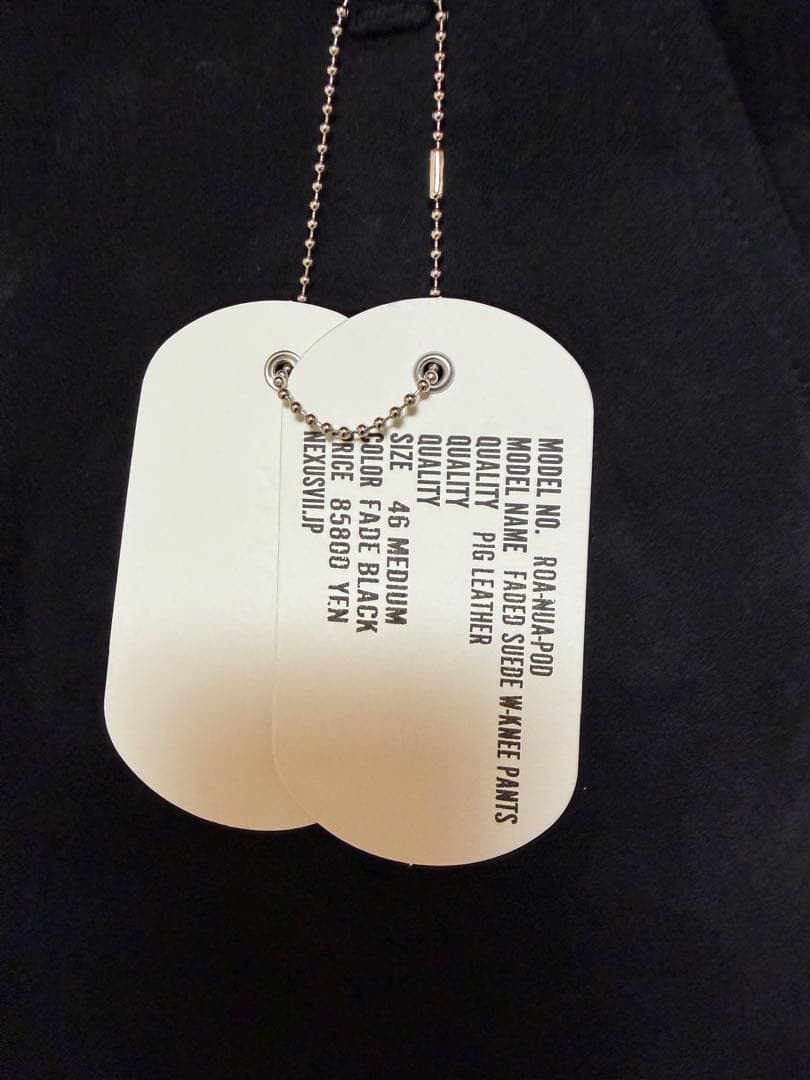 DIE DREI BERGE×ネクサス7SUEDE W-KNEE PANTS