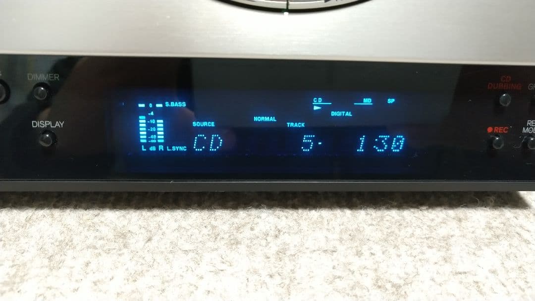 オンキョーCD-MDチューナーアンプ FR-T1 リモコン取説他付き