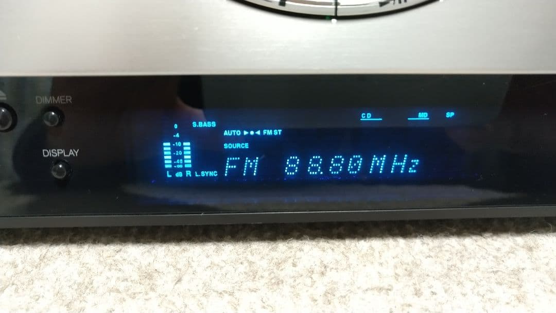 オンキョーCD-MDチューナーアンプ FR-T1 リモコン取説他付き