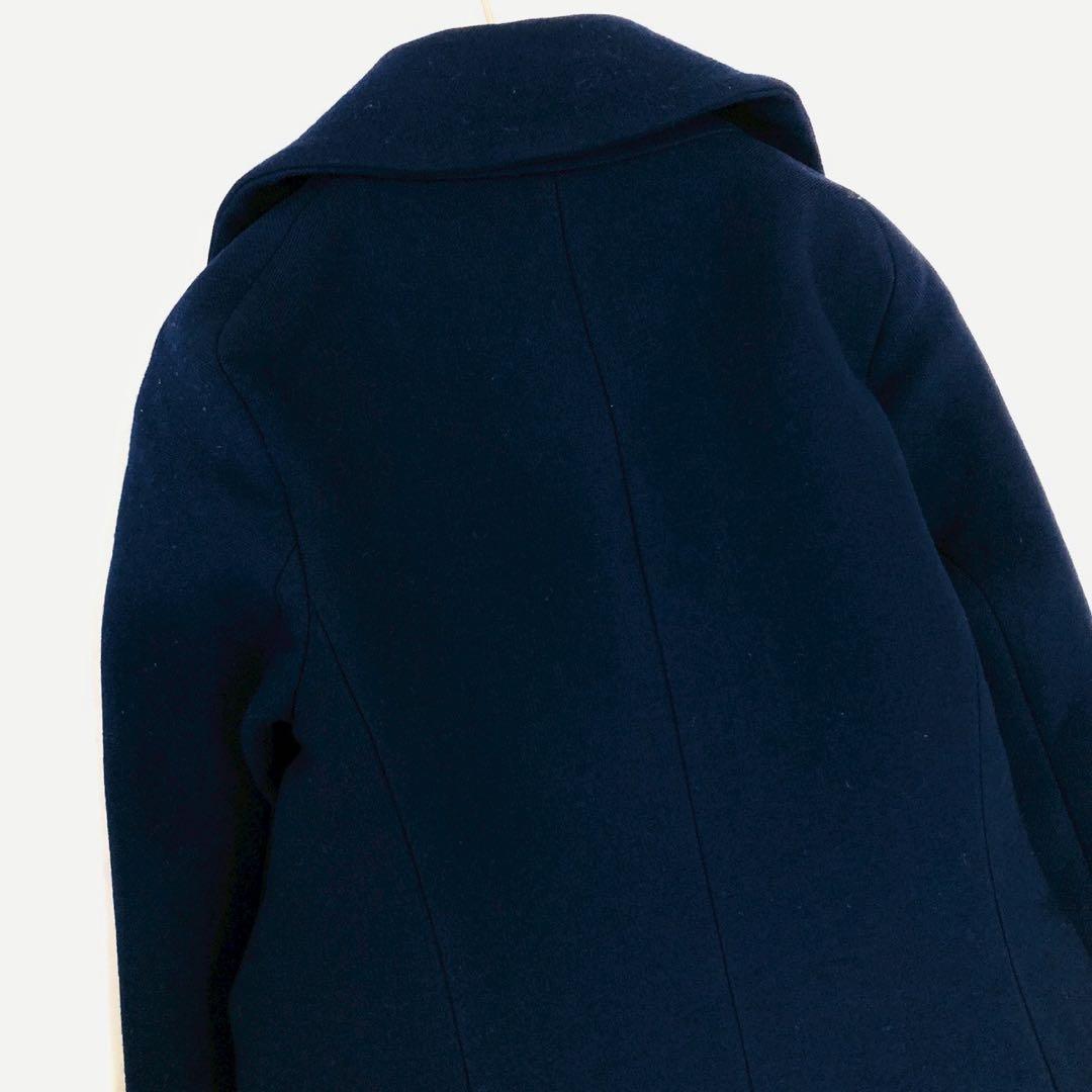 美品✨️近年モデル　マックスマーラ　ペプラム　ミドル丈コート　フリルデザイン