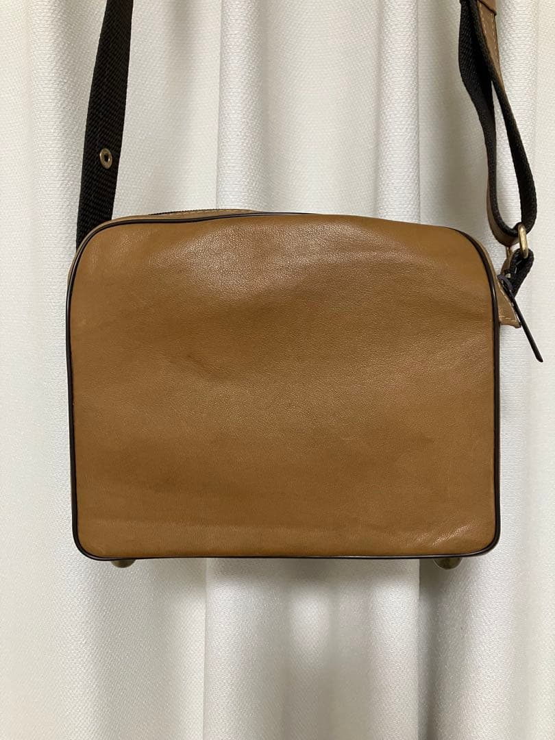 最終値下げ　美品　ライカ　Leica　カメラ　ショルダーバッグ　ベージュ　革製品