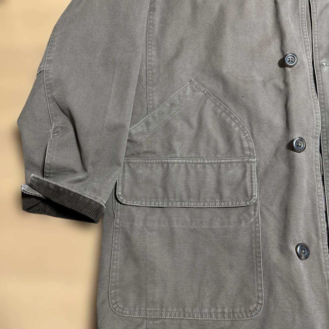 old gap カバーオール　ハンティングジャケット 襟コーデュロイ　ダック