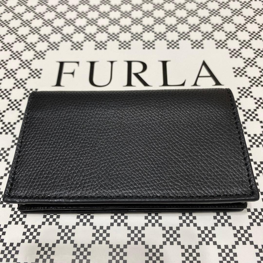 未使用　美品フルラ　Furla　名刺入れ　カード/パスケース　レザー