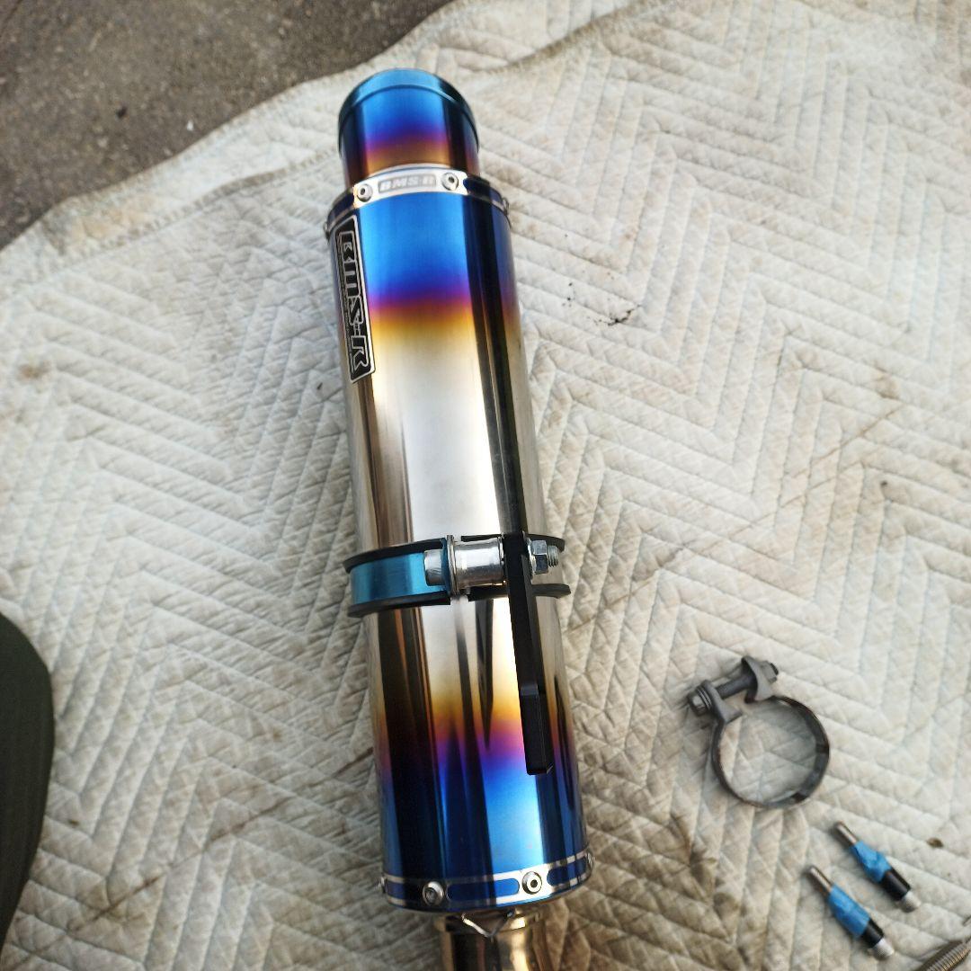 BEAMS　スリップオンサイレンサー 中古美品　Ninja400