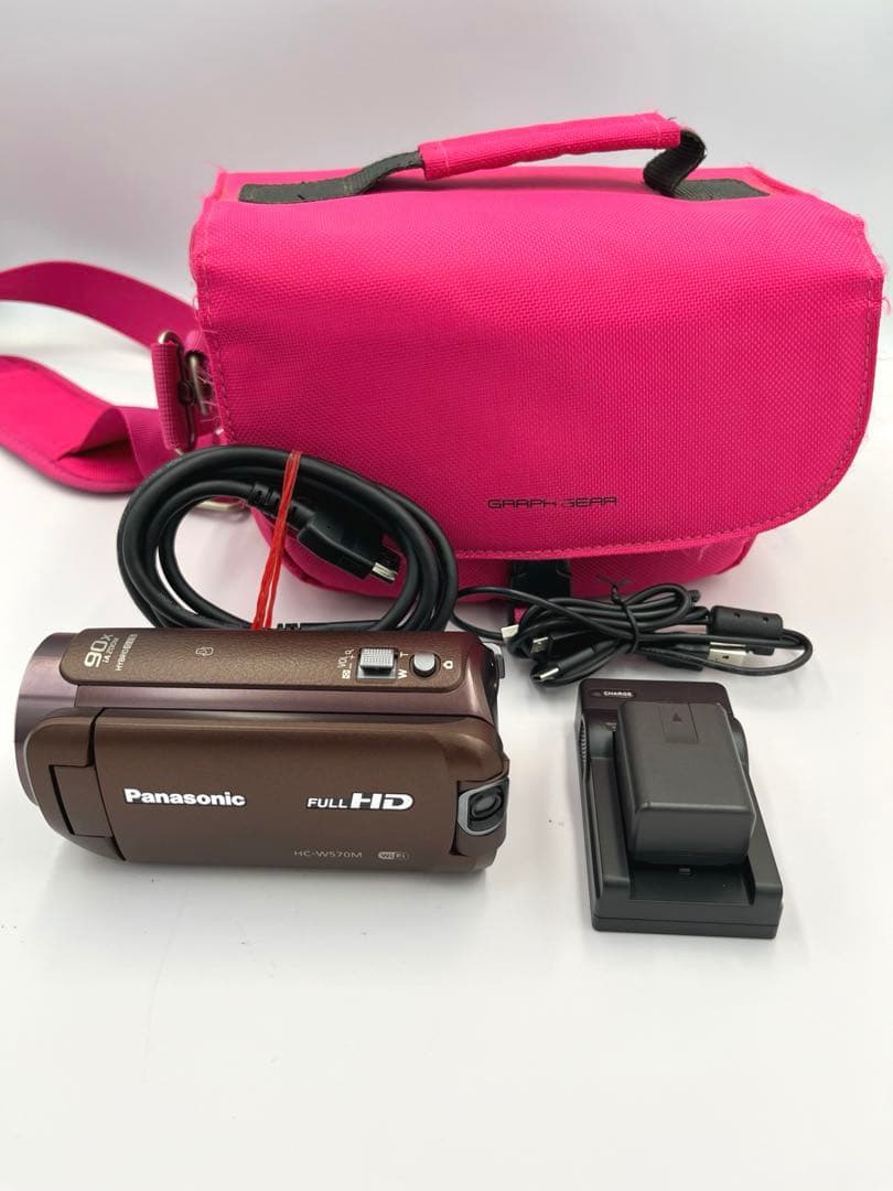 【返品保証】スマホ転送！Panasonic HC-W570M　ビデオカメラ